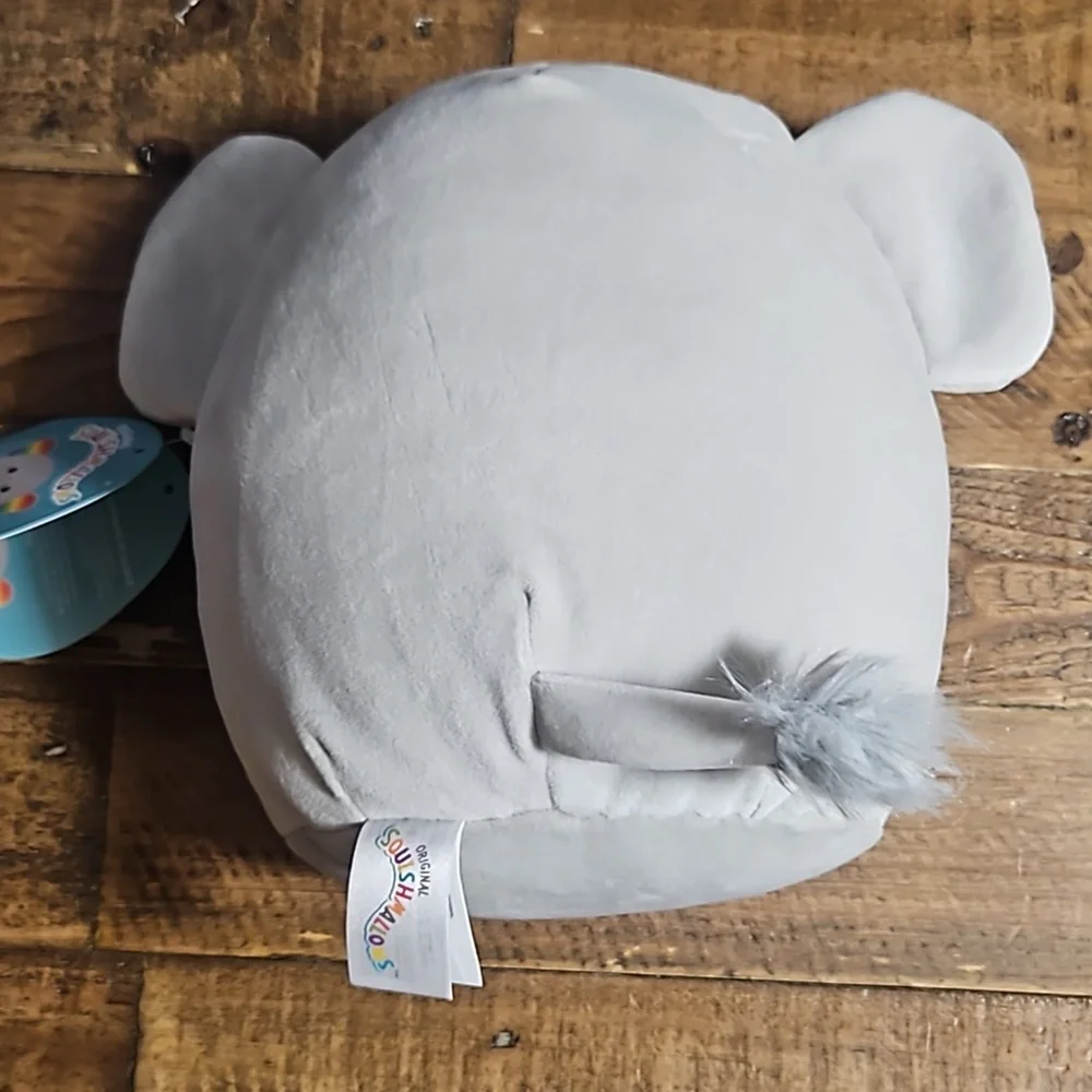 Squishmallows PRIDE Mila Elephant with Rainbow Ears: 8 Inch: NEW WITH TAGS